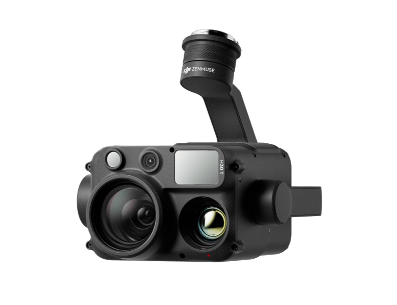 Payload DJI Zenmuse H30T dengan beberapa sensor kamera